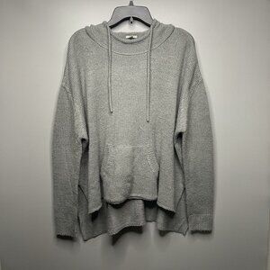 Urban Outfitters Ecote Minimalist Light Weight Hoodie Sweater Pullover Gray S